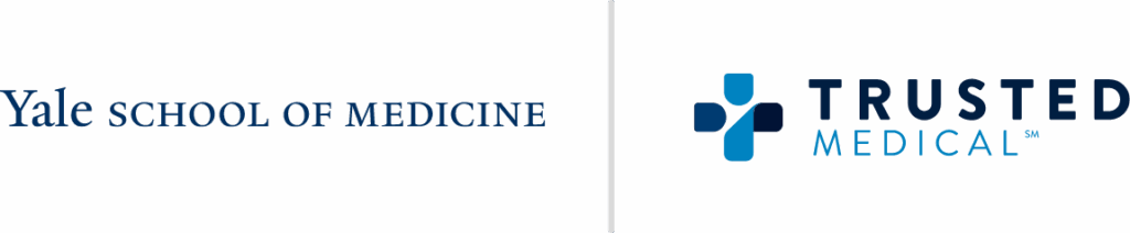 Yale school of medicine and trusted medical logo