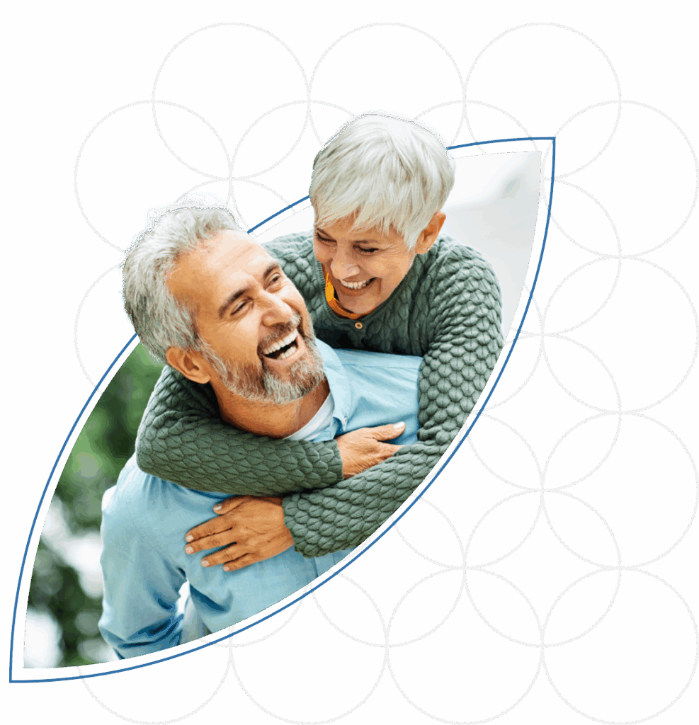 Mature couple enjoying time together